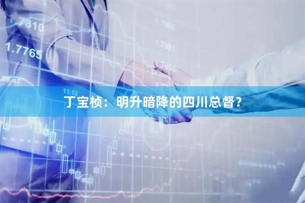 丁宝桢：明升暗降的四川总督？